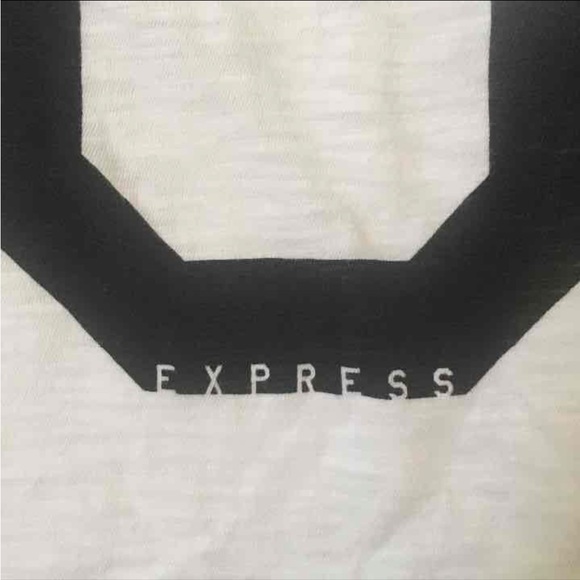 EXPRESS Exploded ICONIC Graphic Tee Shirt - Picture 13 of 13